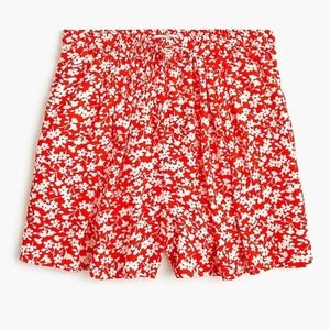 J Crew Pull On Floral Shorts